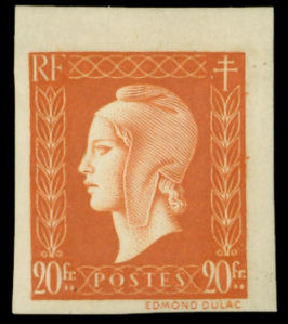 France_1945_Yvert_700-Scott_Marianne_de_Dulac_ND