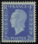 France_1945_Yvert_701C-Scott_505_unissued_2f50_Type_I_Marianne_de_Dulac_f_US
