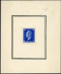 France_1945_Yvert_701xx_unissued_25c_Marianne_de_Dulac_blue_ESS_mounted