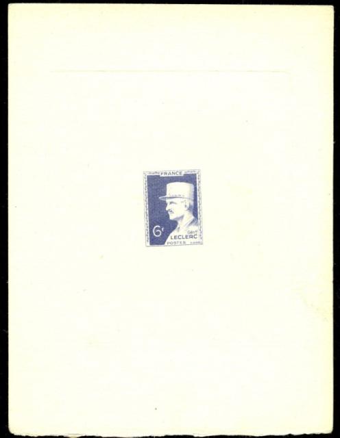 France_1948_Yvert_815a-Scott_604_unadopted_Leclerc_blue-grey_bb_AP
