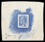 France_1948_Yvert-Scott_unadopted_6f_Marianne_de_Hourriez_A_blue_typo_db_AP