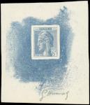 France_1948_Yvert-Scott_unadopted_6f_Marianne_de_Hourriez_A_blue_typo_f_AP