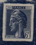 France_1948_Yvert-Scott_unadopted_6f_Marianne_de_Hourriez_A_dark-blue_typo_c_AP_detail