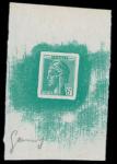 France_1948_Yvert-Scott_unadopted_6f_Marianne_de_Hourriez_A_green_typo_d_AP