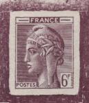 France_1948_Yvert-Scott_unadopted_6f_Marianne_de_Hourriez_A_lilac_typo_a_AP_detail