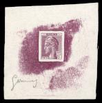 France_1948_Yvert-Scott_unadopted_6f_Marianne_de_Hourriez_A_lilac_typo_ca_AP