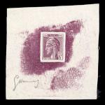 France_1948_Yvert-Scott_unadopted_6f_Marianne_de_Hourriez_A_lilac_typo_cb_AP