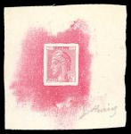 France_1948_Yvert-Scott_unadopted_6f_Marianne_de_Hourriez_A_red_typo_a_AP