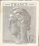 France_1948_Yvert-Scott_unadopted_6f_Marianne_de_Hourriez_B_black_typo_a_AP_detail