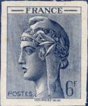 France_1948_Yvert-Scott_unadopted_6f_Marianne_de_Hourriez_B_blue_typo_a_AP_detail_a