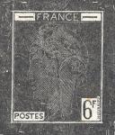 France_1948_Yvert-Scott_unadopted_6f_Marianne_de_Hourriez_D_black_typo_a_AP_detail