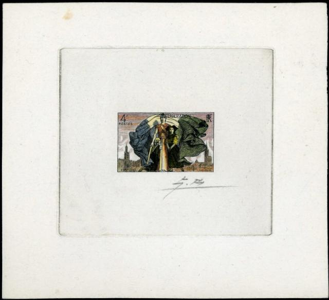 France_1945_Yvert_739a-Scott_503_unadopted_Liberation_Alsace_et_Lorraine_multicolor_d_AP