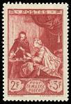 France_1946_Yvert_753-Scott_B205_Musee_Postal_2f_+_3f_b_IS