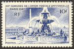 France_1947_Yvert_783-Scott_584_Place_de_la_Concorde_a_IS