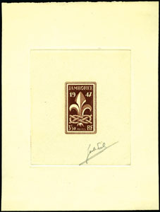 France_1947_Yvert_787a-Scott_587_unadopted_3f50_Jamboree_dark-brown_AP