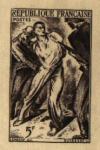 France_1947_Yvert_790a-Scott_588_unadopted_Resistance_without_inscription_sepia_ATP_detail
