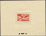 France_1947_Yvert_PA18b-Scott_C20_unadopted_100f_Egine_red_1403_CP