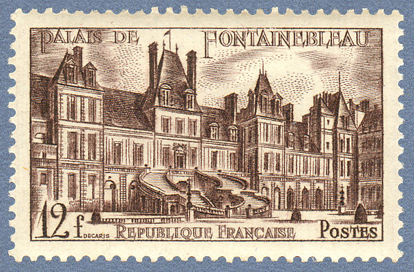 France_1951_Yvert_878-Scott_643_Fontainebleau_a_IS