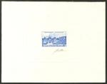 France_1951_Yvert_878a-Scott_643_unadopted_Fontainebleau_Type_I_blue_c_AP