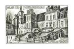 France_1951_Yvert_878b-Scott_643_unadopted_Fontainebleau_Type_II_black_e_AP_detail