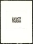 France_1951_Yvert_878b-Scott_643_unadopted_Fontainebleau_Type_II_black_gb_AP