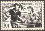 France_1951_Yvert_912a-Scott_672_unadopted_ONU_PHOTO_MAQ