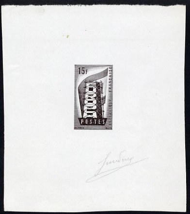 France_1956_Yvert_1076a-Scott_805_unadopted_Europa_ruled_ground_black_typo_e_AP