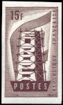 France_1956_Yvert_1076a-Scott_805_unadopted_Europa_ruled_ground_dark-brown_typo_ESS