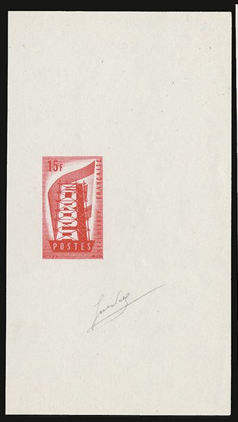 France_1956_Yvert_1076a-Scott_805_unadopted_Europa_ruled_ground_red-orange_typo_ac_AP