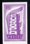 France_1956_Yvert_1076a-Scott_805_unadopted_Europa_ruled_ground_violet_typo_ESS
