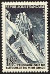 France_1956_Yvert_1079-Scott_808_Aiguille_du_Midi_a_IS
