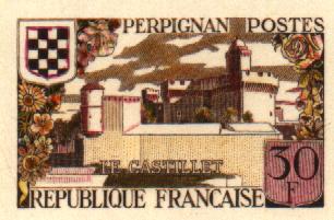 France_1959_Yvert_1222a-Scott_931_unadopted_Perpignan_multicolor_a_AP_detail