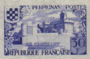 France_1959_Yvert_1222a-Scott_931_unadopted_Perpignan_three_ESS_detail_a