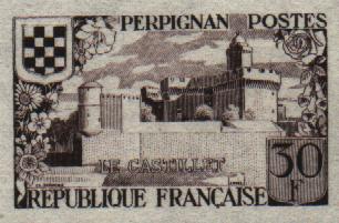 France_1959_Yvert_1222a-Scott_931_unadopted_Perpignan_three_ESS_detail_c