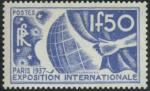 France_1936_Yvert_327c-Scott_320_Exposition_International_Paris_bleu-ciel_b_VAR