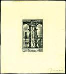 France_1934_Yvert_302a-Scott_302_unadopted_3f_St-Trophime_black_bb_AP