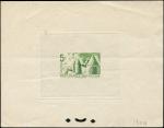 France_1934_Yvert_392a-Scott_345_unadopted_5f_Carcassonne_green_1304_CP