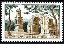 France_1934_Yvert_1130-Scott_855_St-Remy-les_Antiques_50f_1957_b_IS