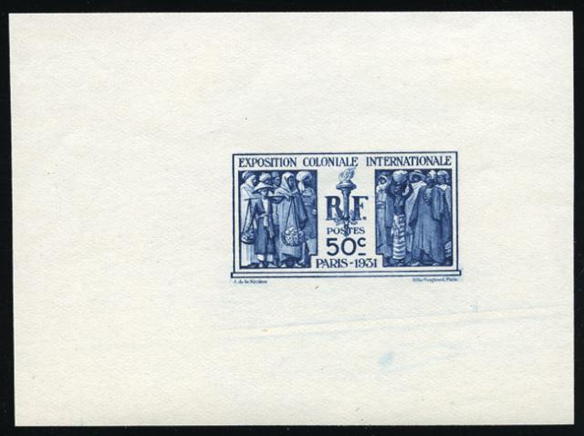 France_1931_Yvert_274a-Scott_262_unadopted_50c_Colonial_Exposition_blue_ga_ESS