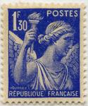 France_1939_Yvert_434-Scott_1f30_Iris_typo_b_IS