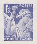 France_1939_Yvert_434a-Scott_unadopted_1f25_Iris_blue-violet_typo_AP_detail