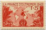 France_1939_Yvert_453-Scott_B96_France_dOutre-Mer_1f_+_25c_1940_a_IS