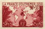 France_1939_Yvert_453a-Scott_B96a_unadopted_90c_+_35c_France_dOutre-Mer_red_1408_Lx_CP_detail