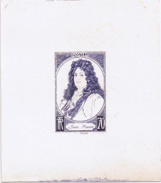 France_1939_Yvert_848a-Scott_632_unadopted_70c_Jean_Racine_3eme_etat_violet_aa_AP