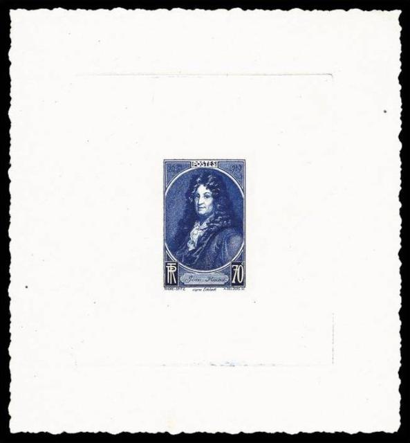 France_1939_Yvert_848a-Scott_632_unadopted_70c_Jean_Racine_blue_b_AP