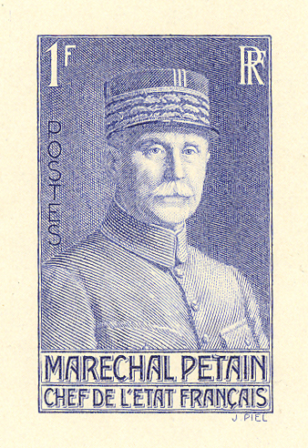 France_1940_Yvert_472a-Scott_417_unadopted_Petain_1f_blue_1110_Lor_aa_CP_detail