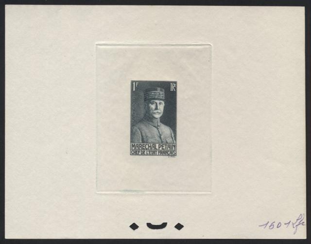 France_1940_Yvert_472a-Scott_417_unadopted_Petain_1f_grey_1601_Lfc_aa_CP