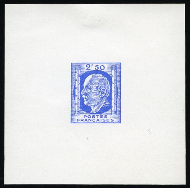 France_1941_Yvert_520a-Scott_unadopted_Petain_by_Bersier_2f50_blue_typo_AP