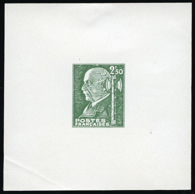 France_1941_Yvert_520c-Scott_unadopted_Petain_by_Bersier_2f50_green_typo_AP