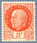 France_1941_Yvert_521_Scott_3f_Petain_orange_b_IS